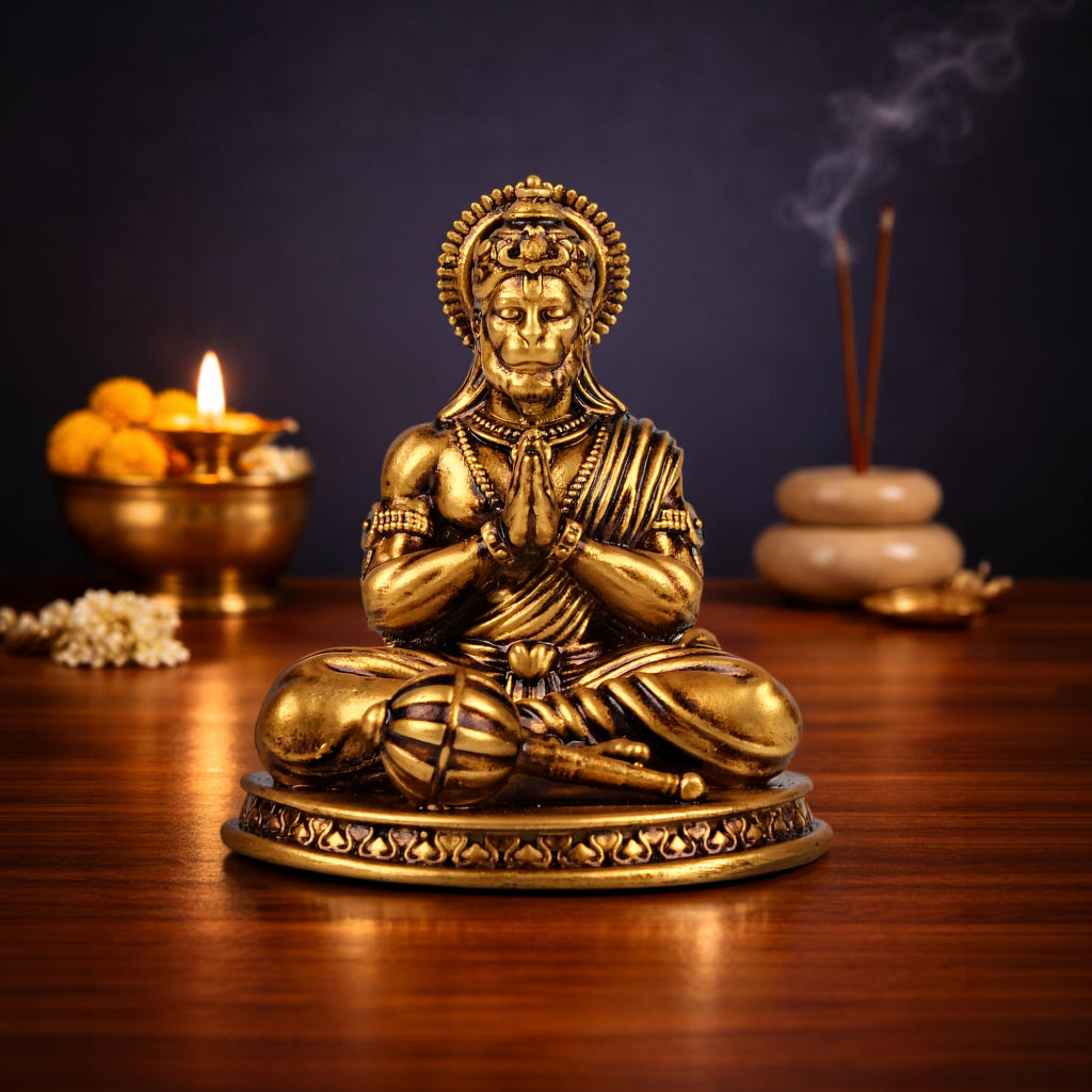 Devotional Lord Hanuman Ji Murti