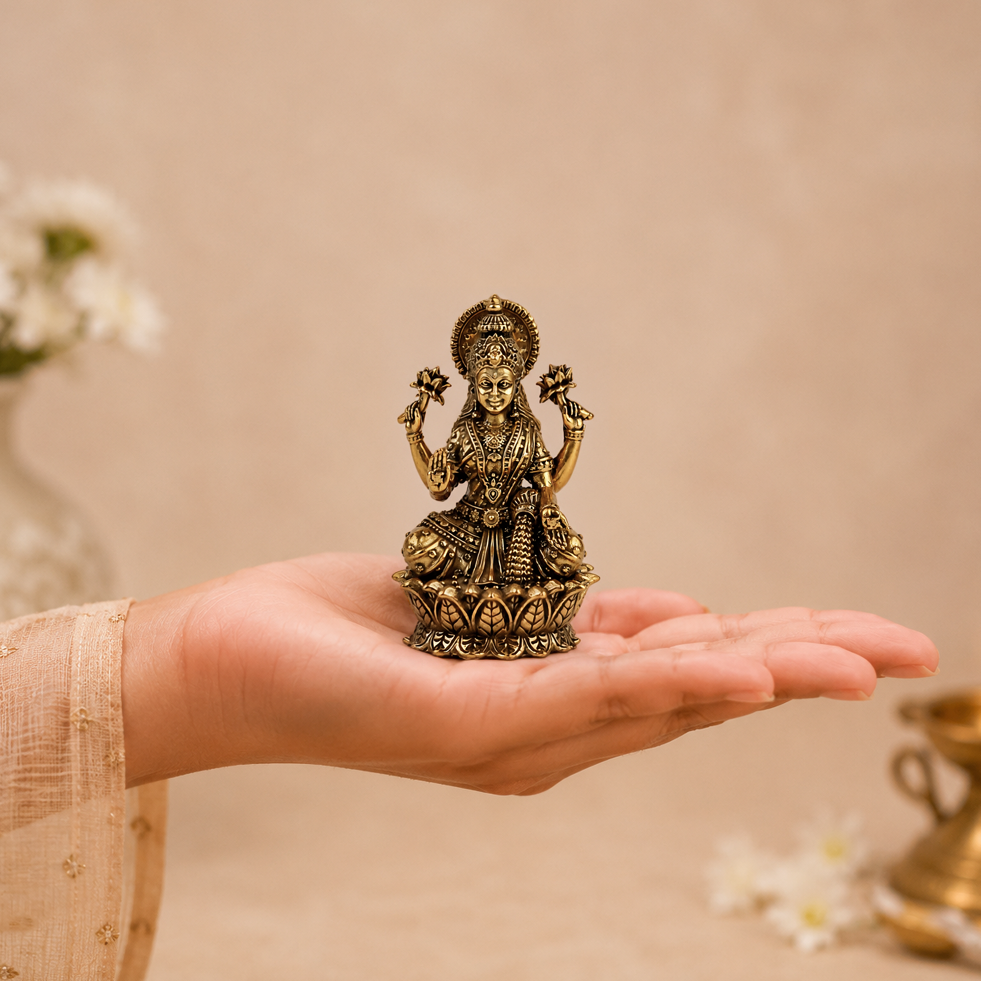 Shubha Laxmi Brass Idol