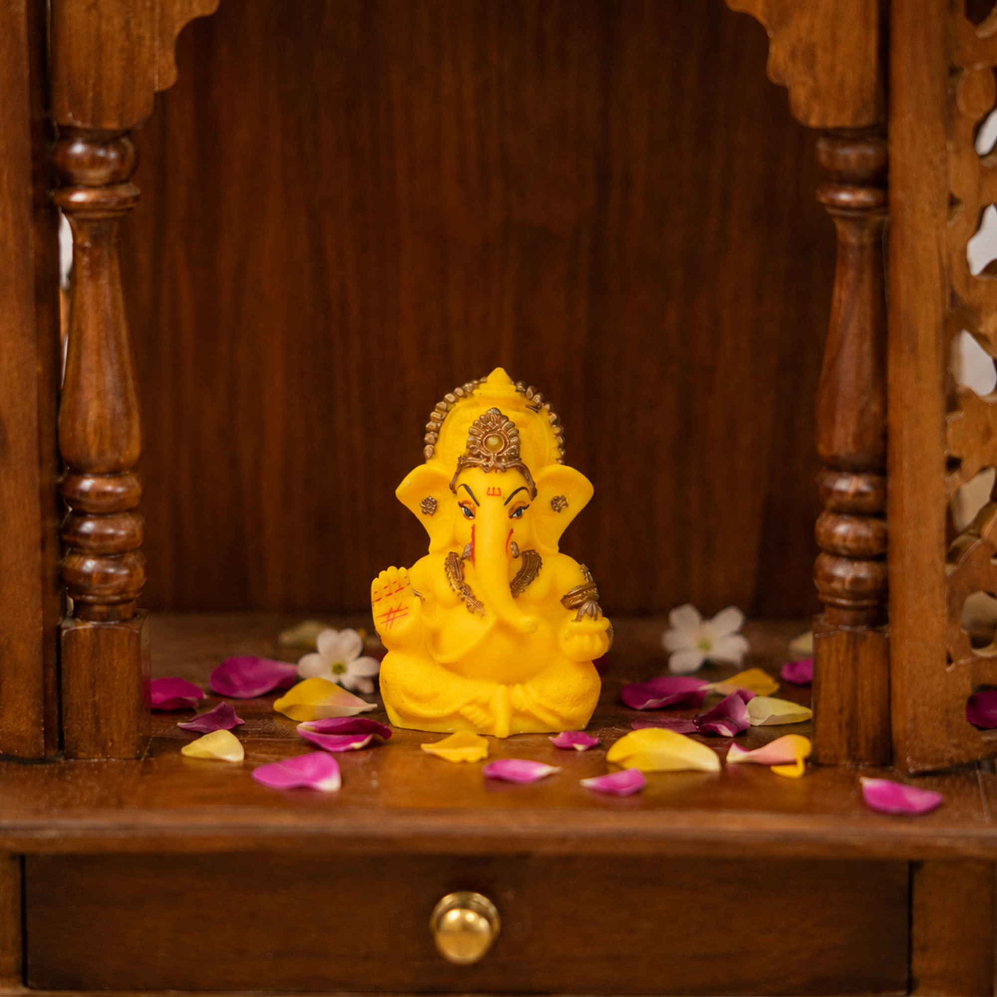 Haridra Ganesha Idol
