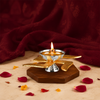 Brass Swastik Diya
