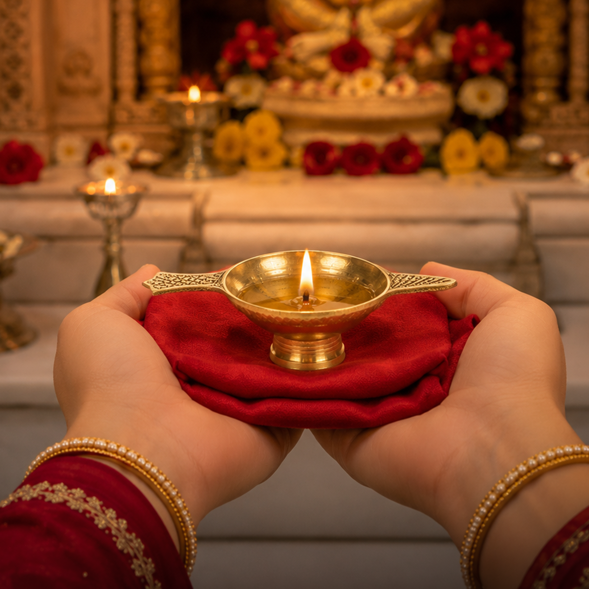 Brass Diya