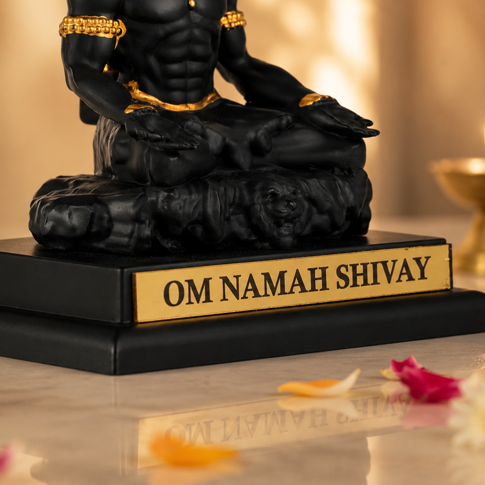Meditating Adiyogi Idol