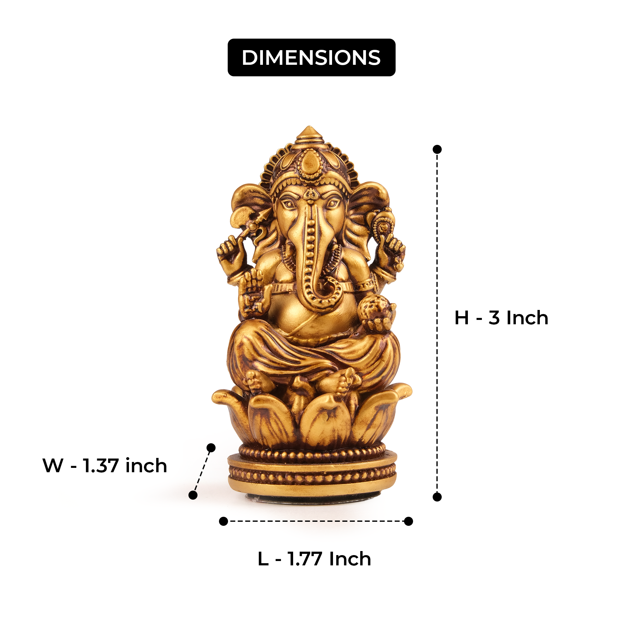 Siddhivinayak Ganesha Idol