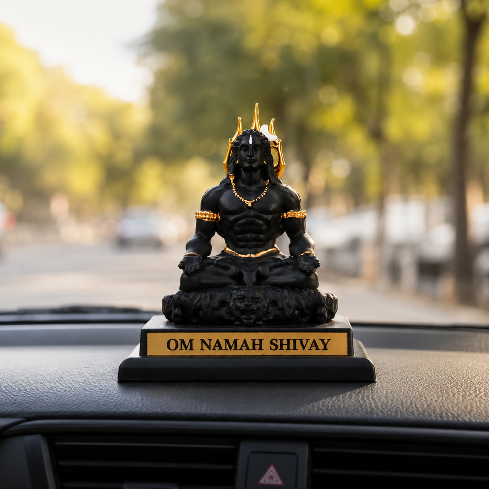Meditating Adiyogi Idol