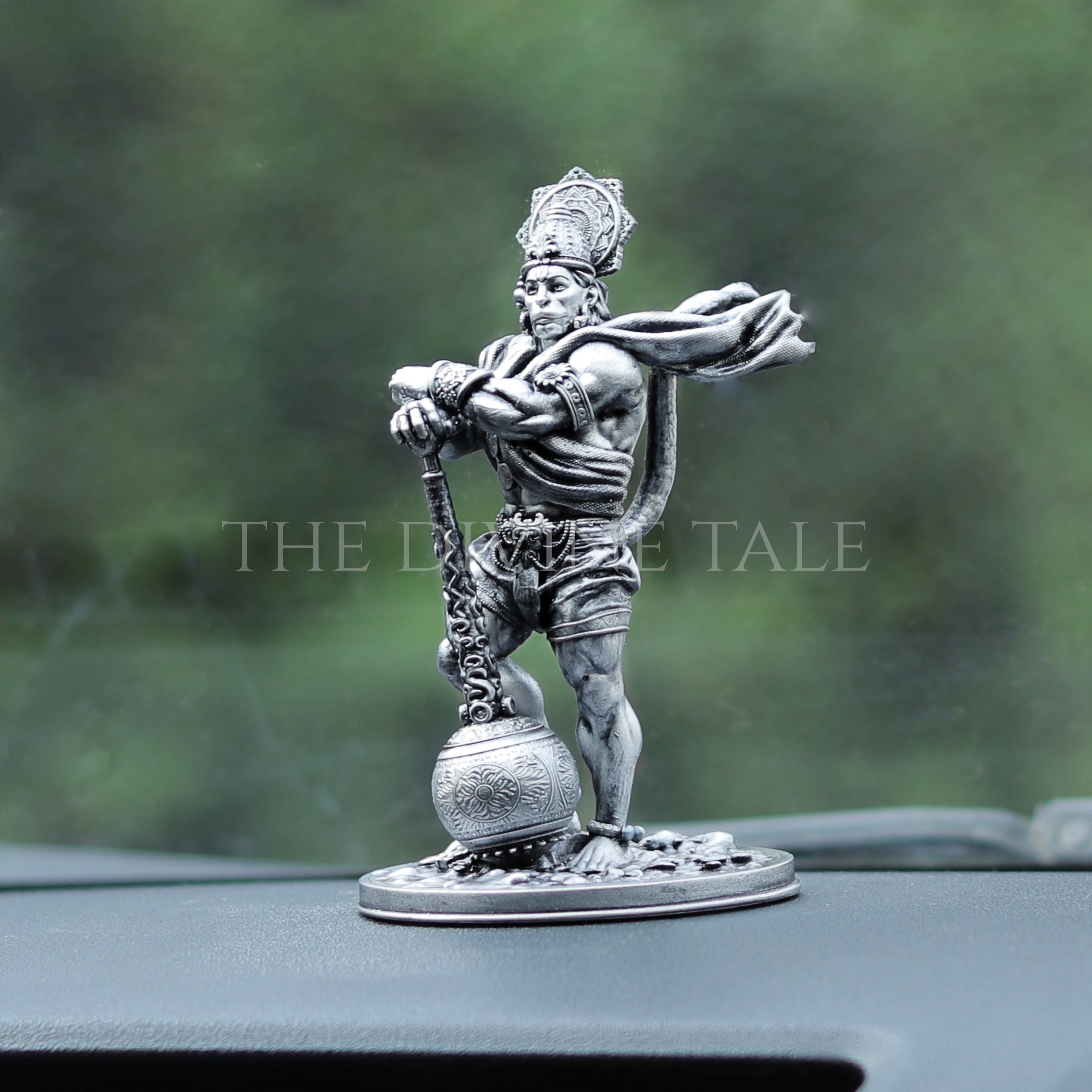 Bahubali Hanuman Car Dashboard