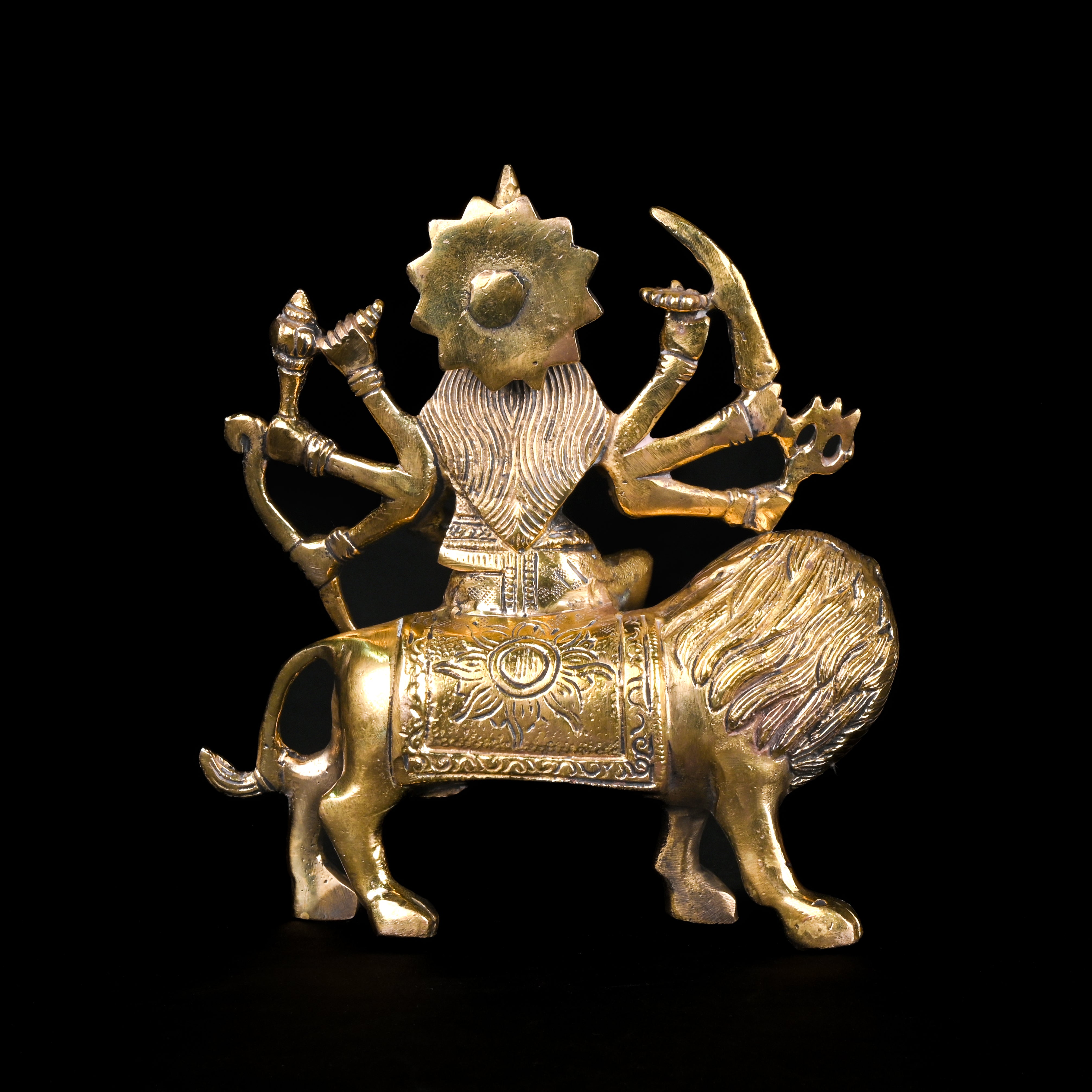brass god statue