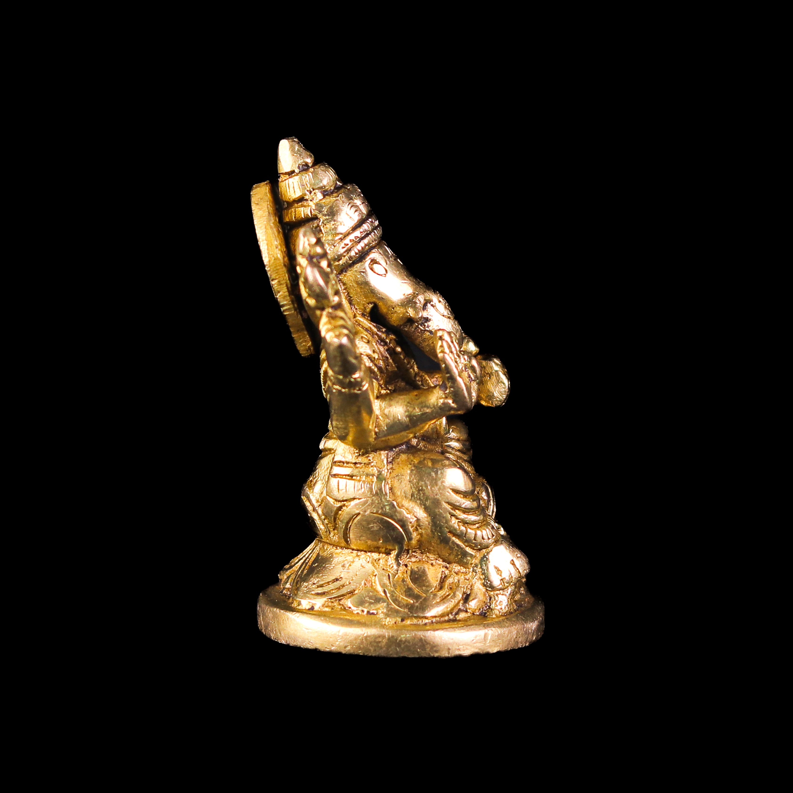 brass statue