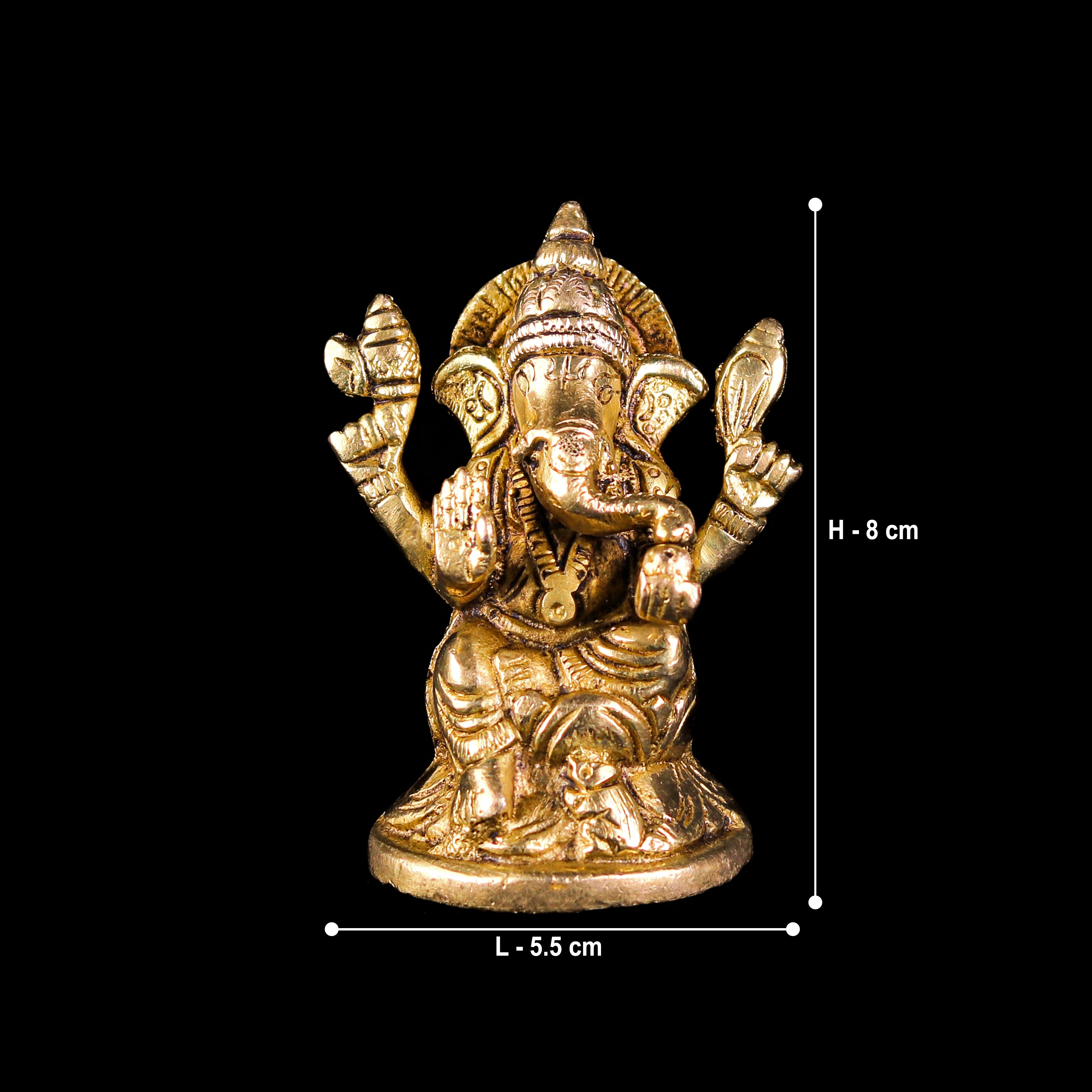 brass god idols