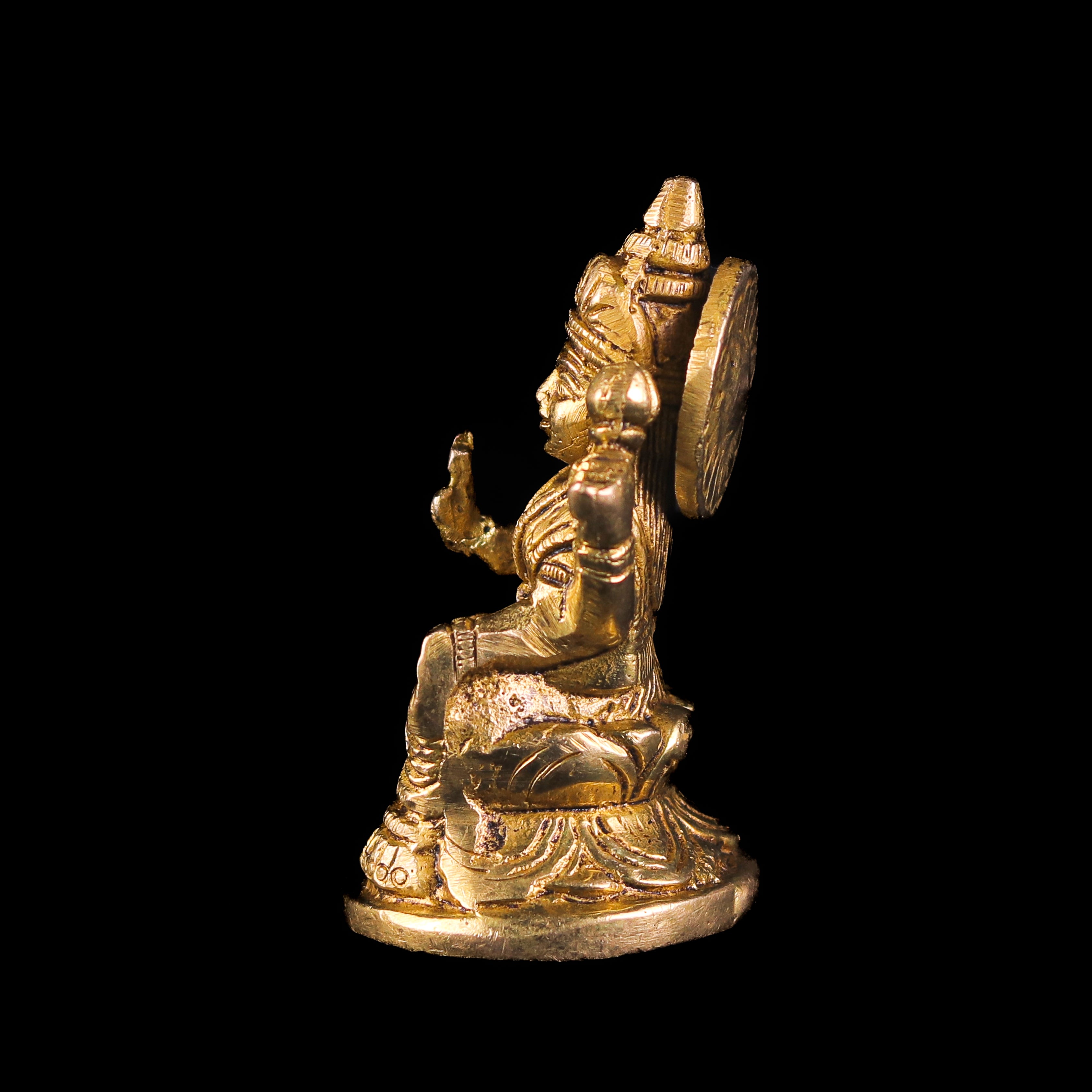 brass statue