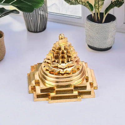 Brass Shree Yantra