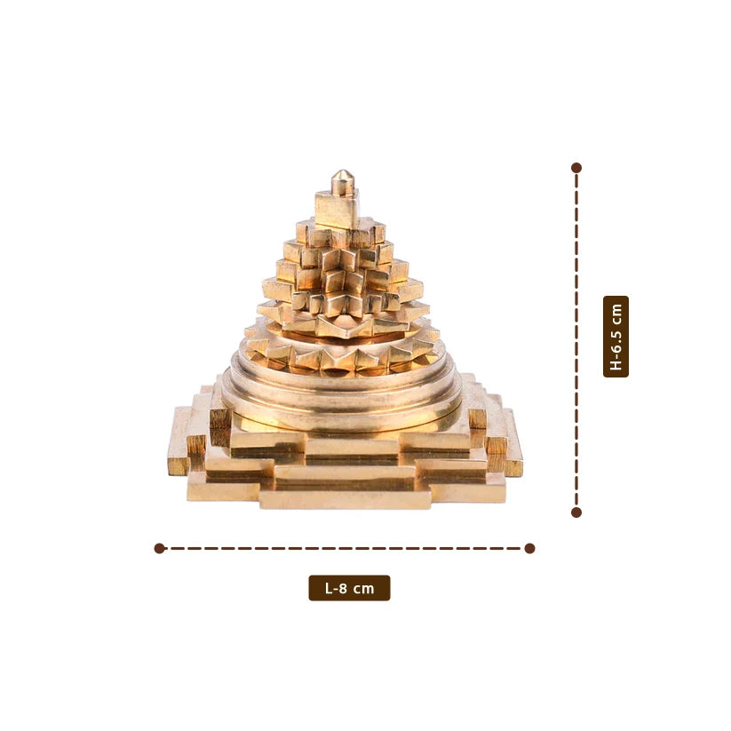 Brass Shree Yantra