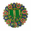 Floral Green Laddu Gopal Dress