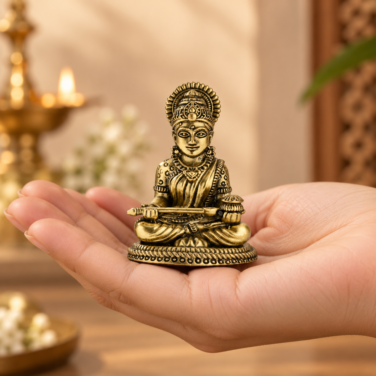 Maa Annapurna Brass Idol
