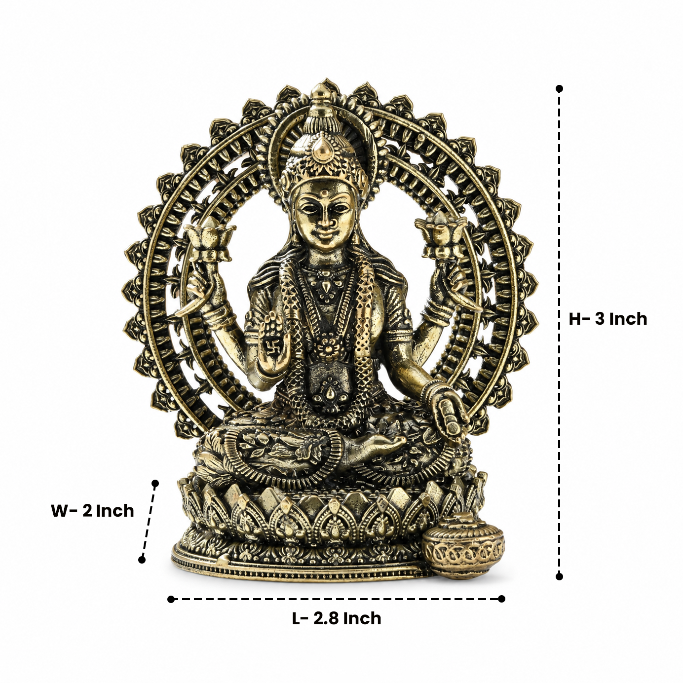 Mahalaxmi Brass Idol
