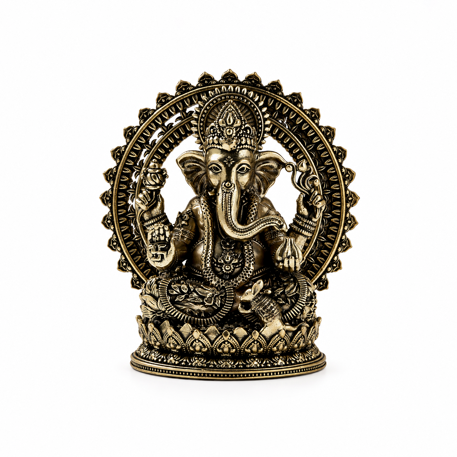 Shri Ganesh  Brass Idol