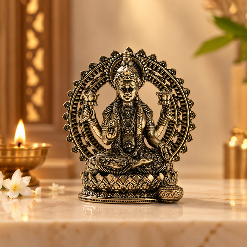Mahalaxmi Brass Idol