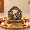 Brass Laxmi Ganesh Idol