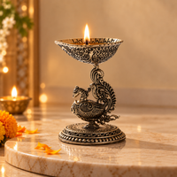 Regal Mayura Brass Oil Lamp