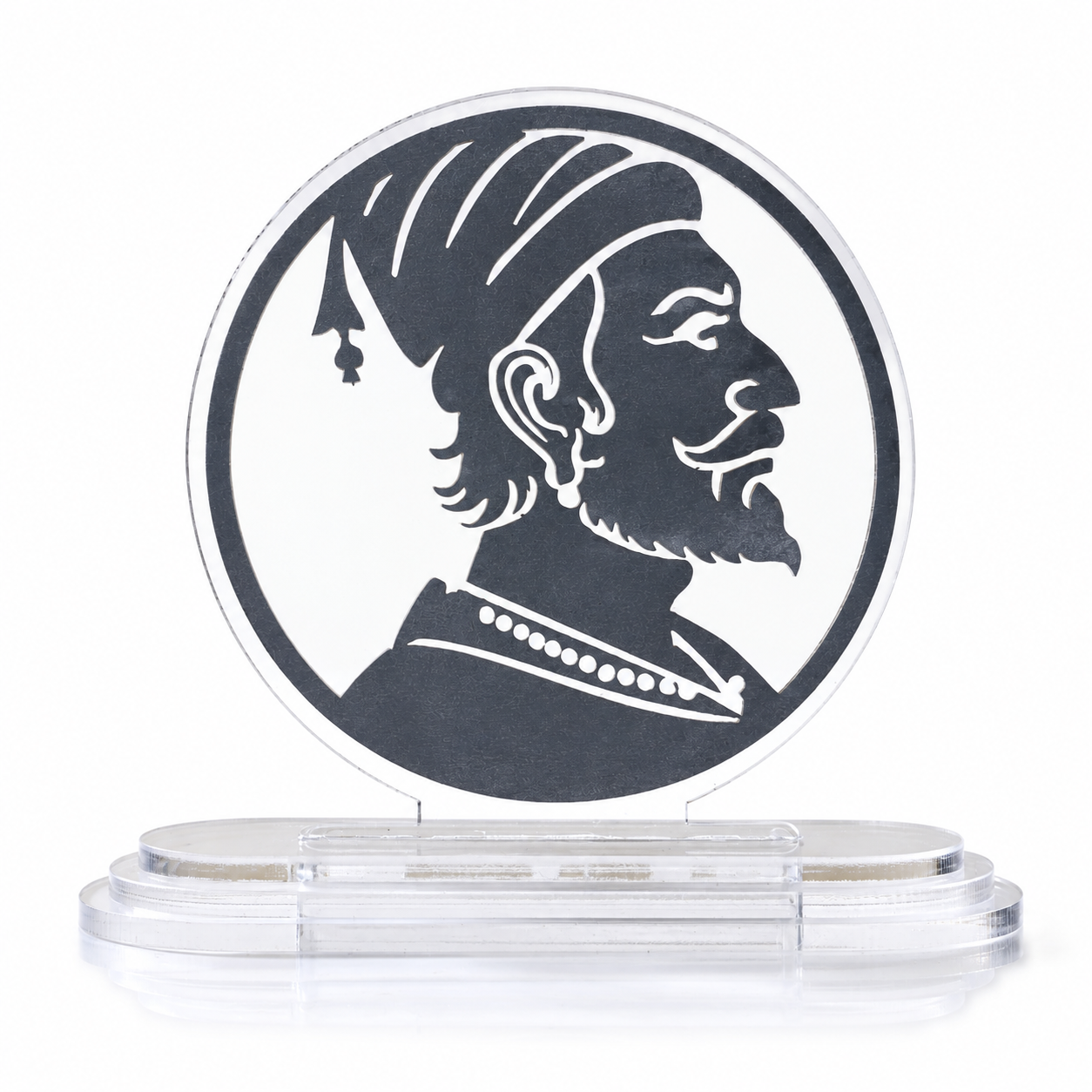 Shivaji Maharaj Car Dashboard Idol