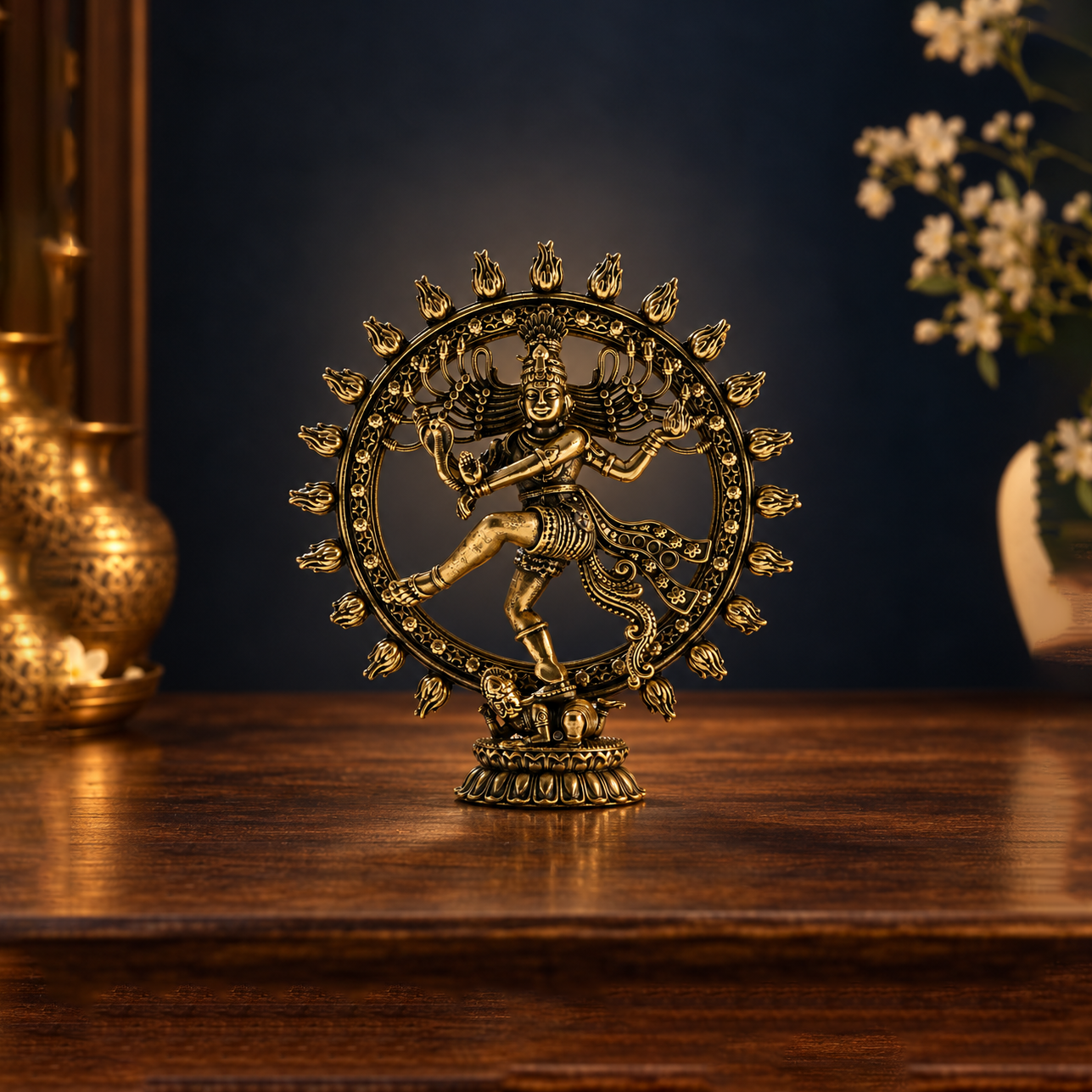 Brass Nataraja Idol