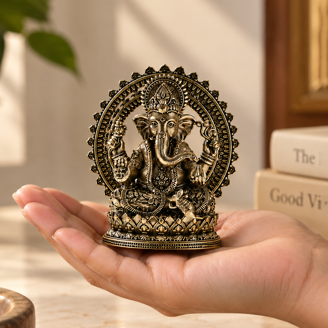 Shri Ganesh  Brass Idol