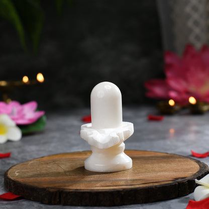 Marble Shivling idol