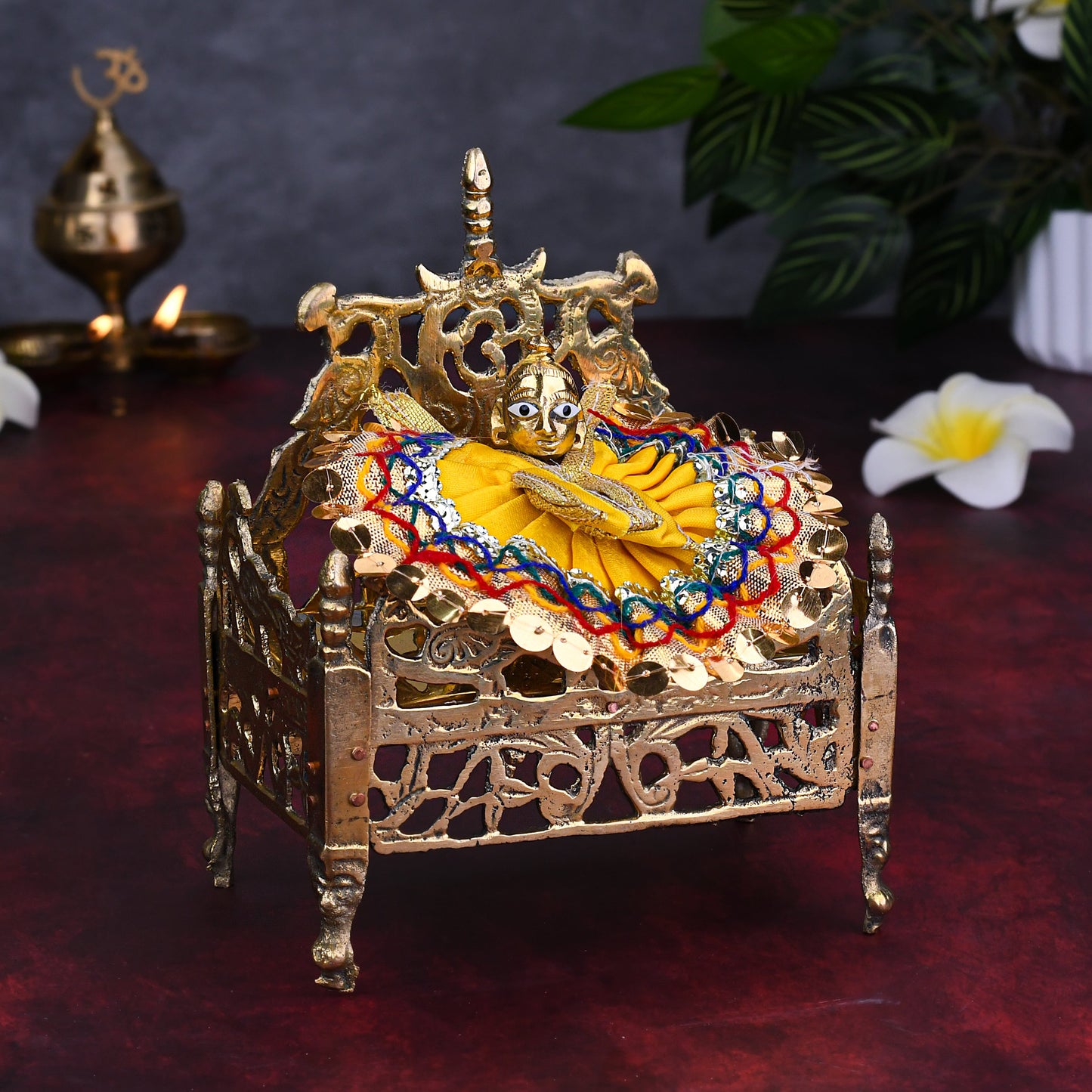 Laddu Gopal With Thrones