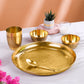 Brass Thali Set