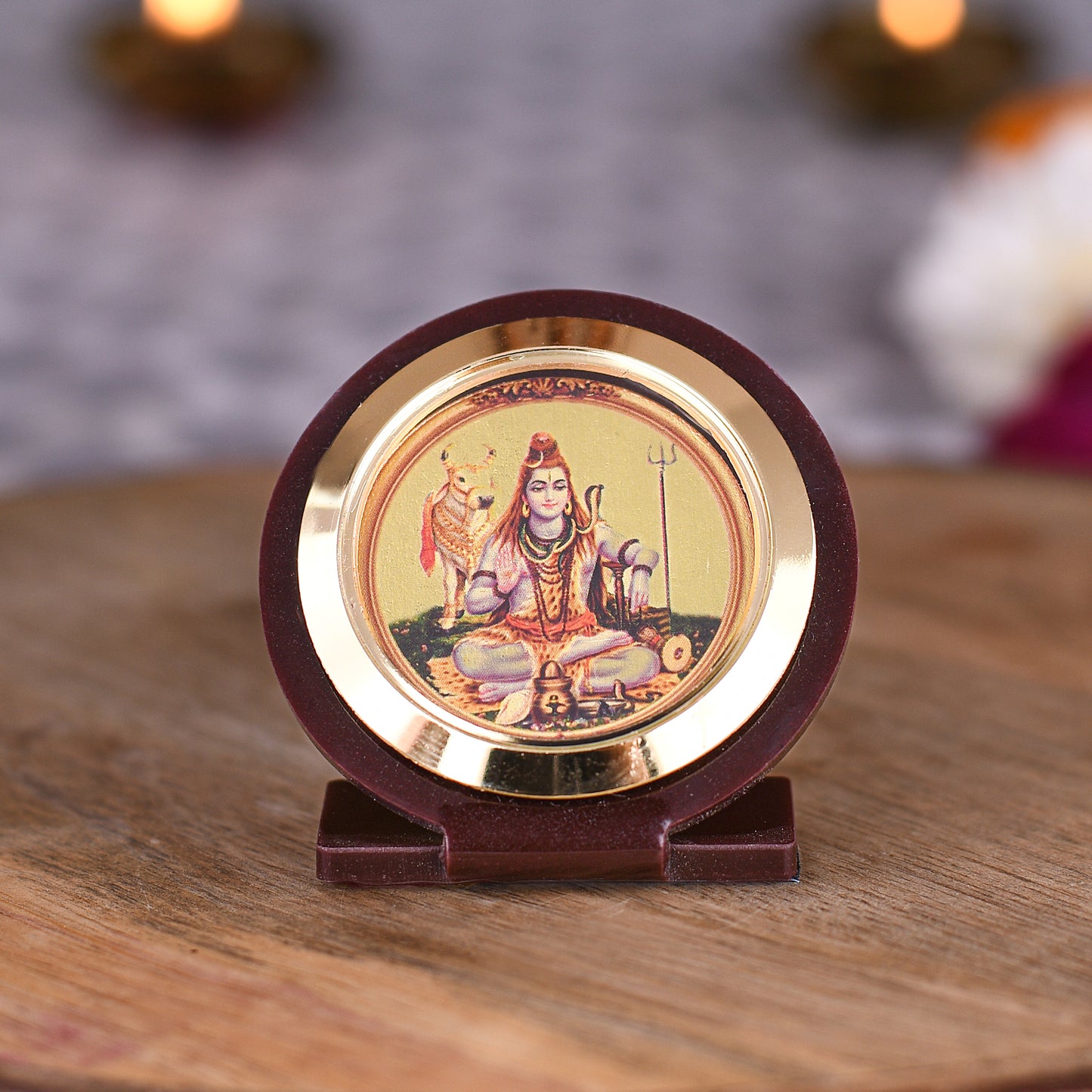 Lord Shiva Acrylic Car Dashboard