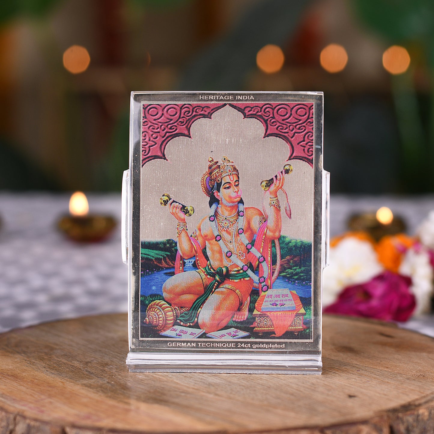 Hanuman Ji Acrylic Car Dashboard