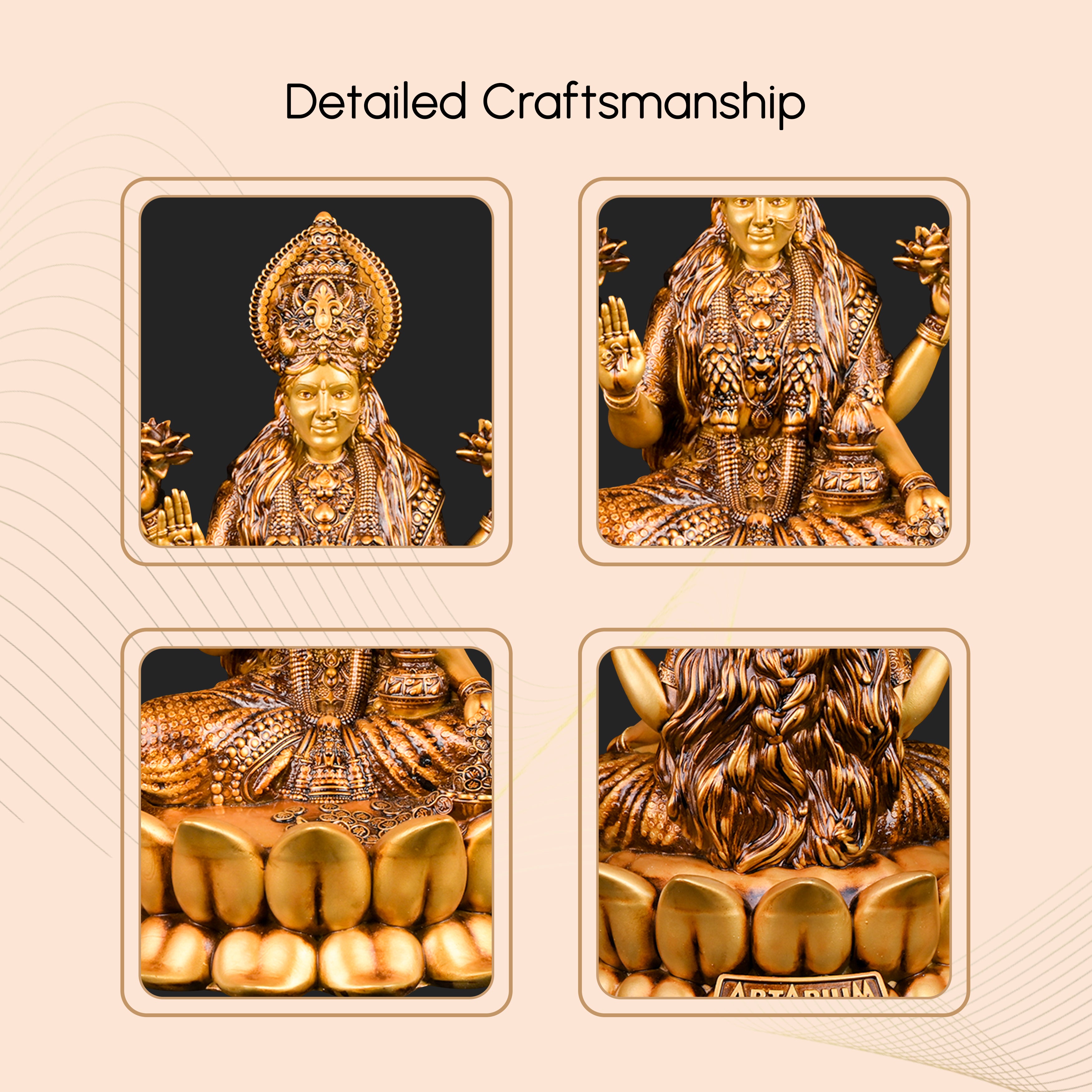 Dhanalaxmi Murti (Lotus) Car dashboard