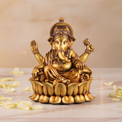Ganpati Bappa (Lotus)