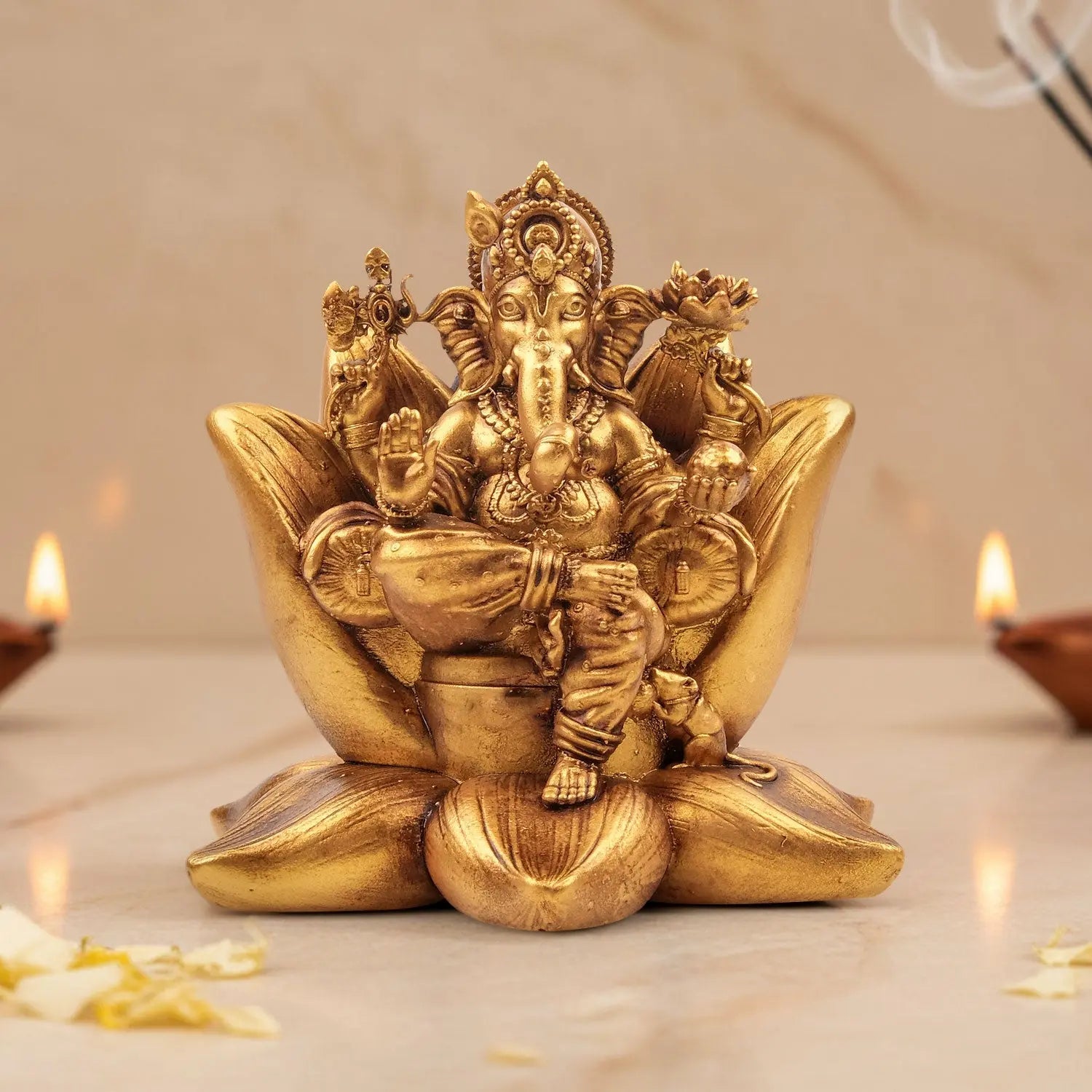 Padma Ganesha Car dashboard