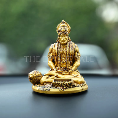 Meditating Hanuman Car Dashboard 2.0
