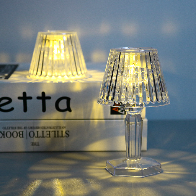 Table Lamp Candle Light Projection