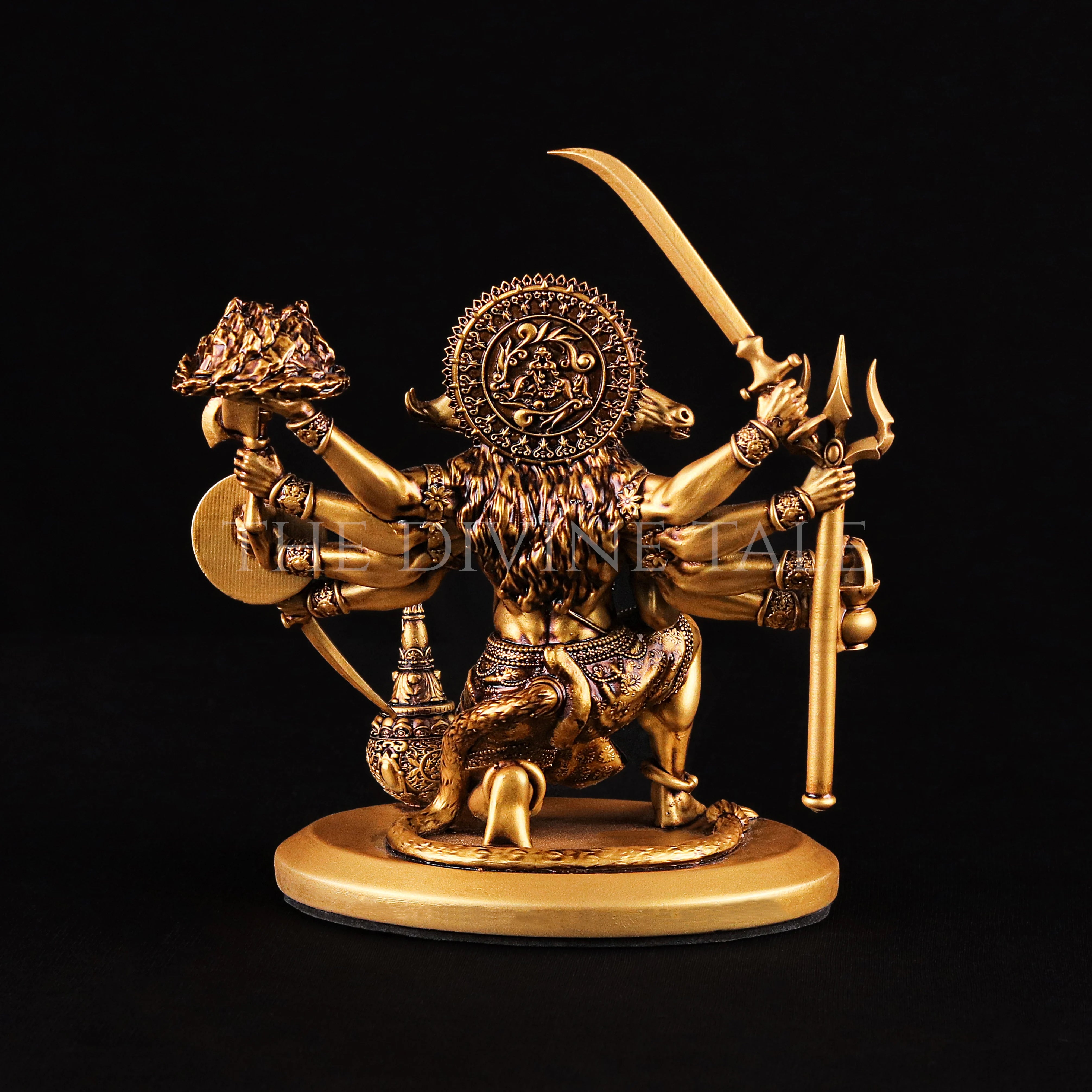 Sitting Panchmukhi Hanuman