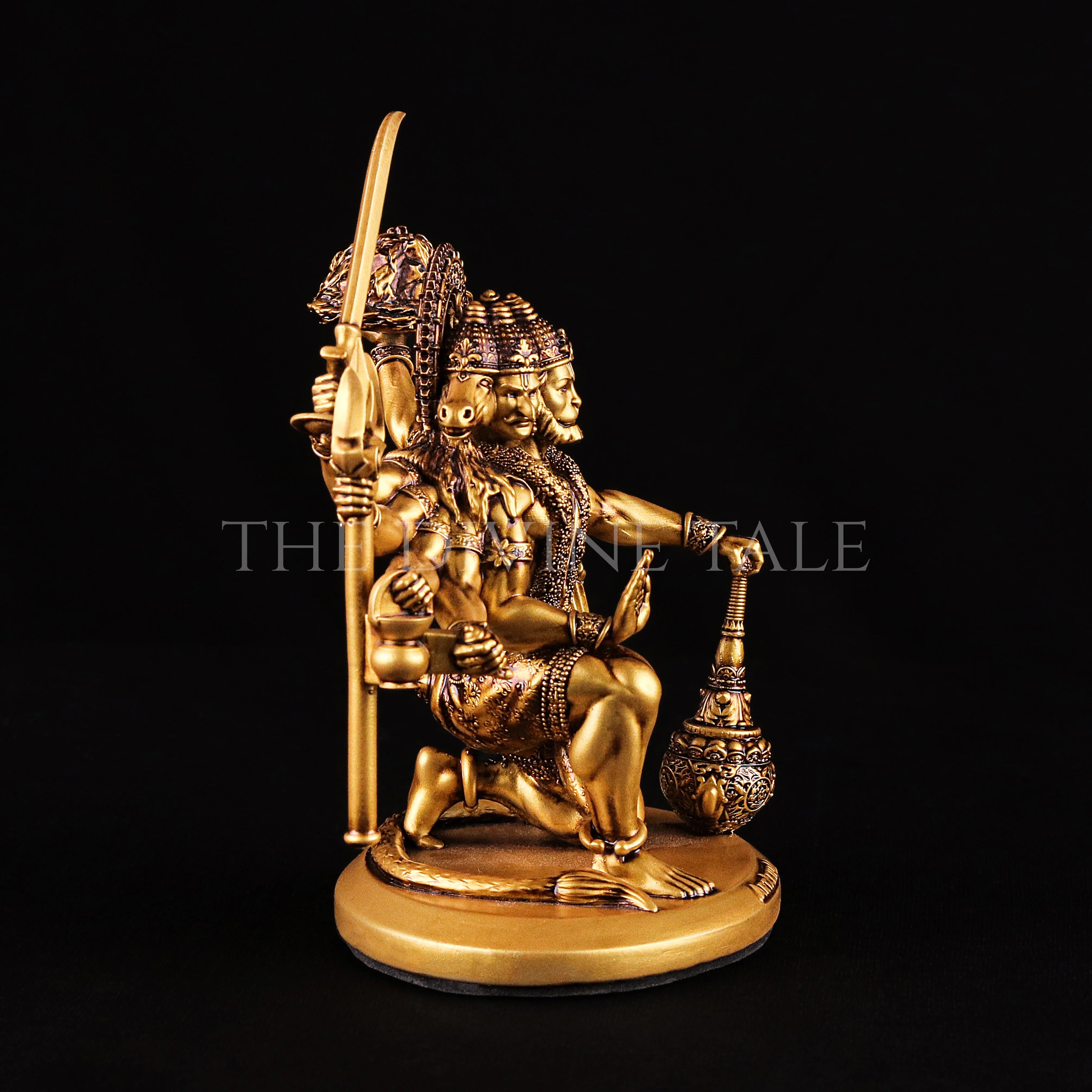 Sitting Panchmukhi Hanuman