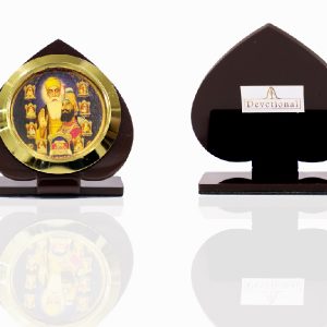 Guru Nanak And Guru Gobind Singh Acrylic Case Photo Frame Car Dashboard With Tape