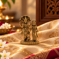 Brass Laxmi Narayana Idol