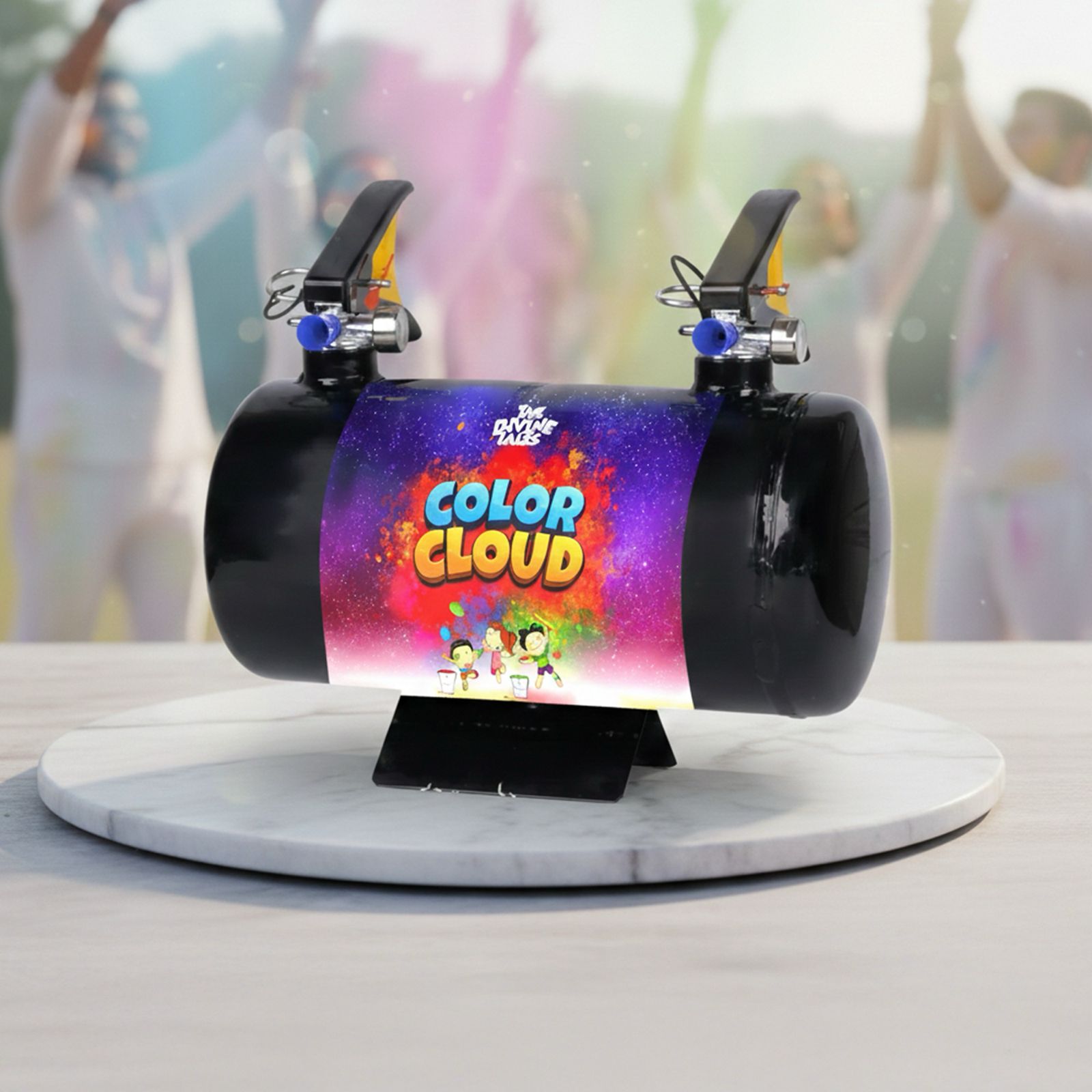 Holi Dual-Color Cylinder