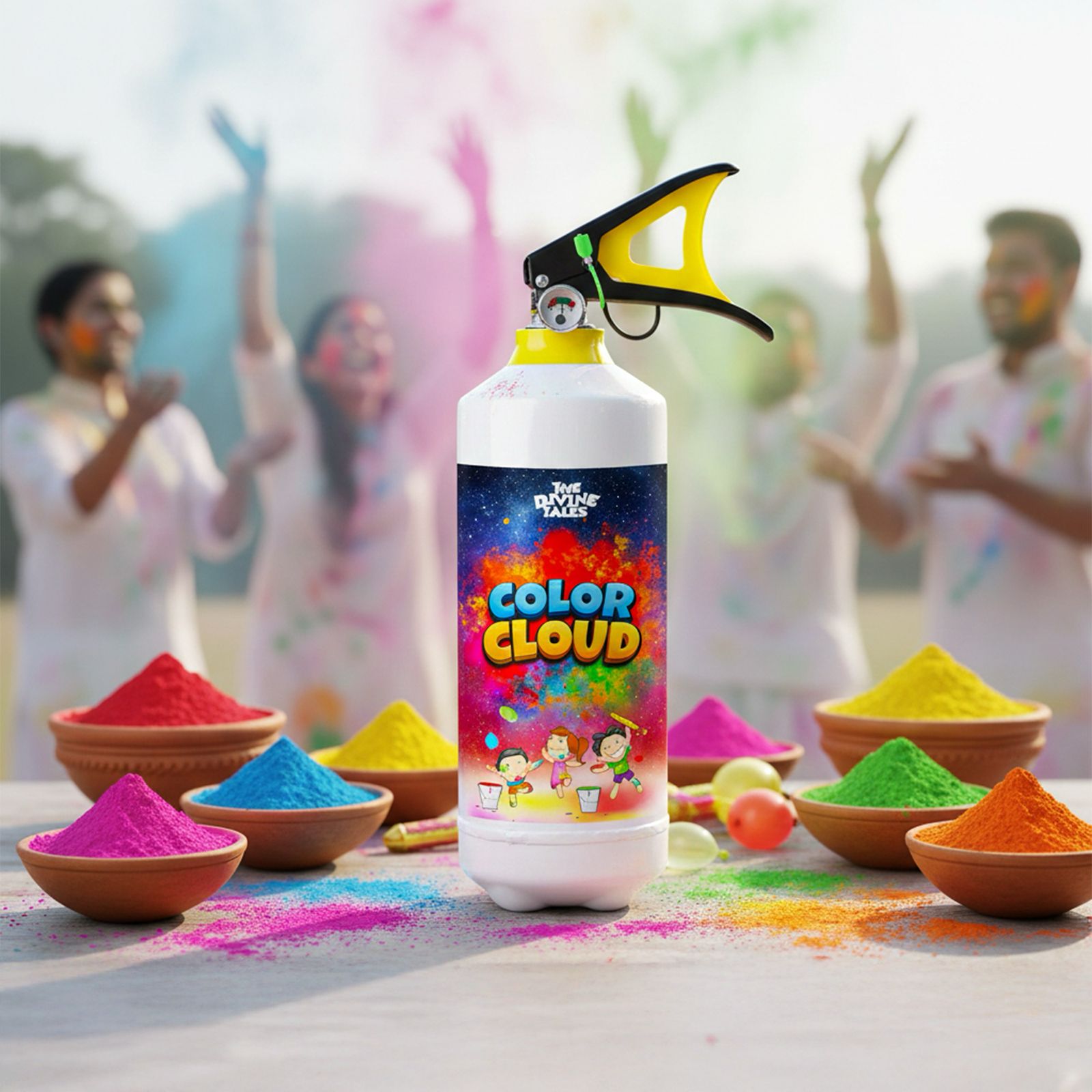 Holi Color Cylinder