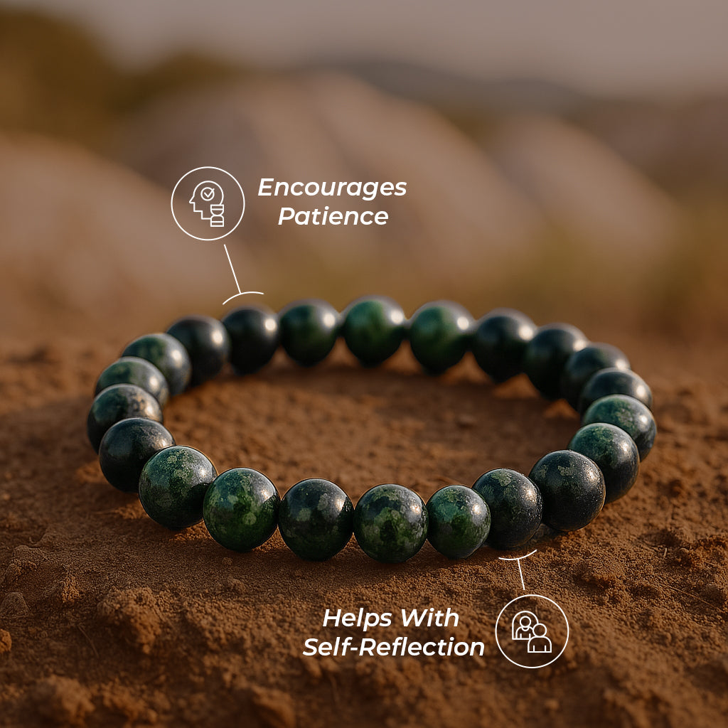 Kambaba Jasper Calming Bracelet