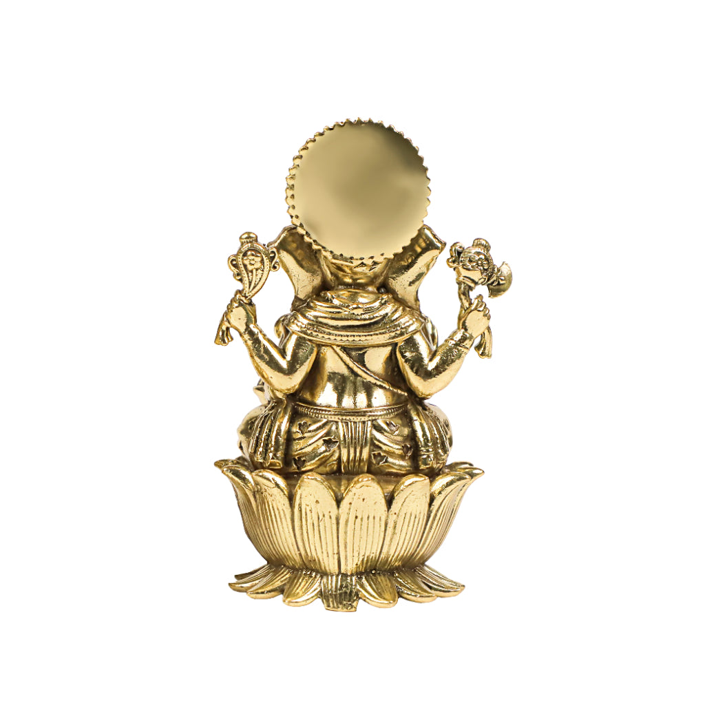 Brass Ganesha Murti