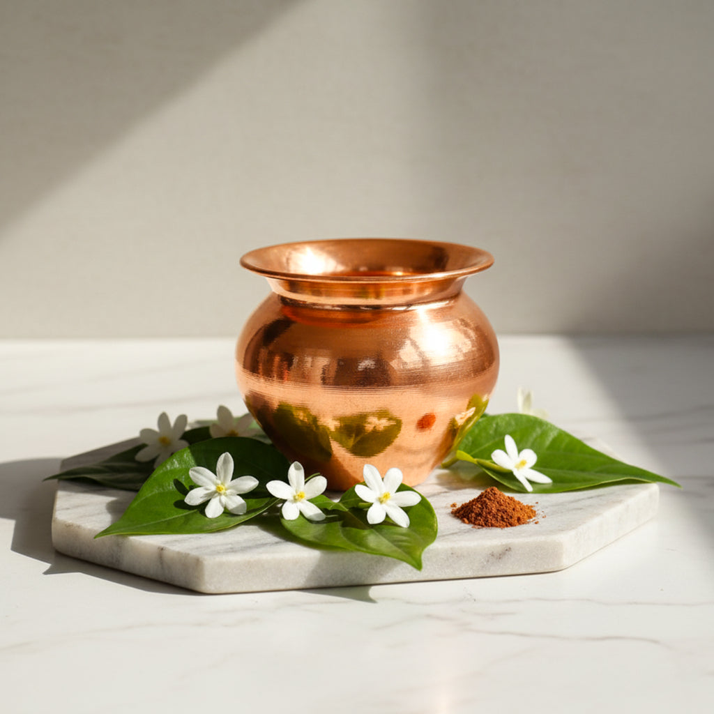 Pure Copper Kalash Lota