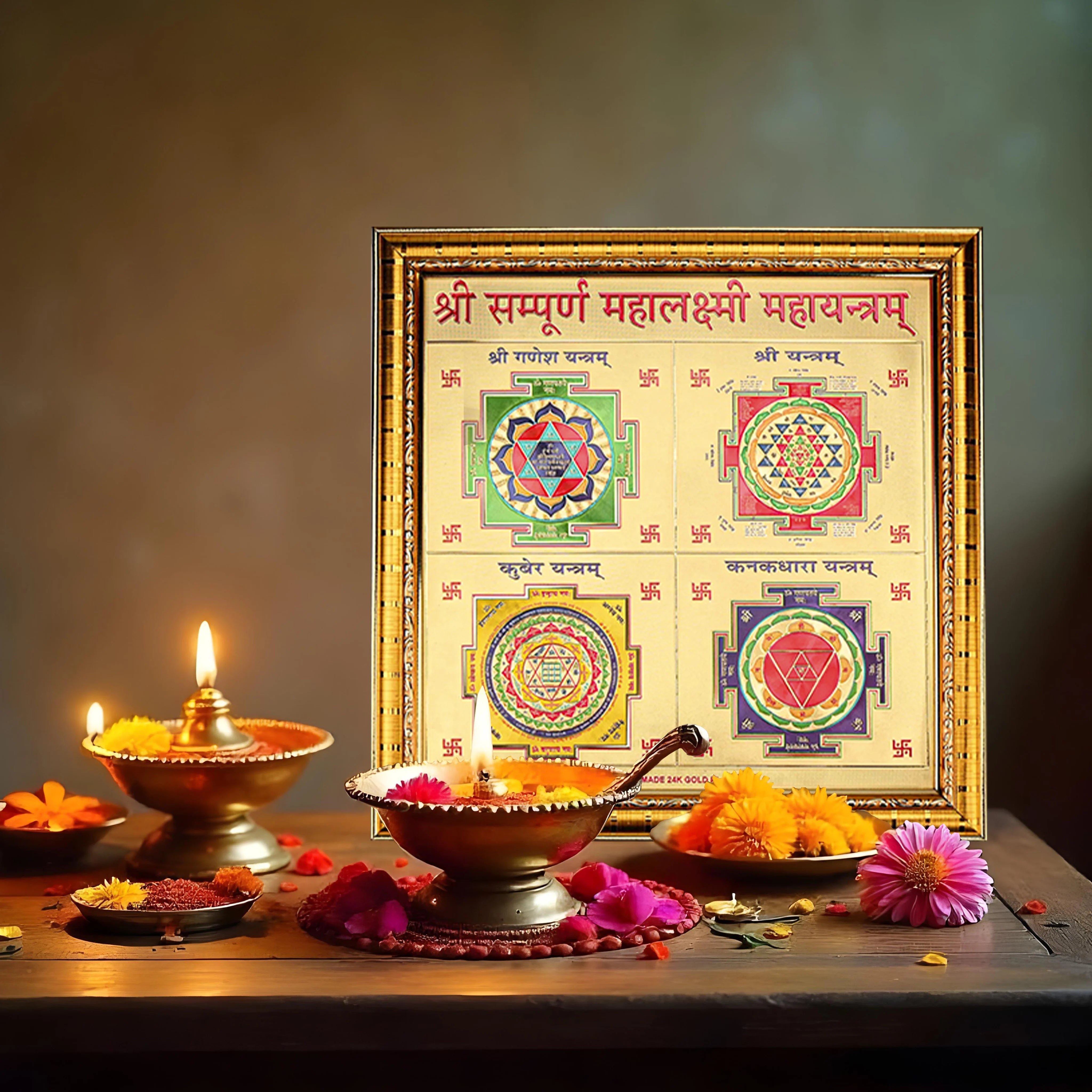 Maha Laxmi Yantra (Big)