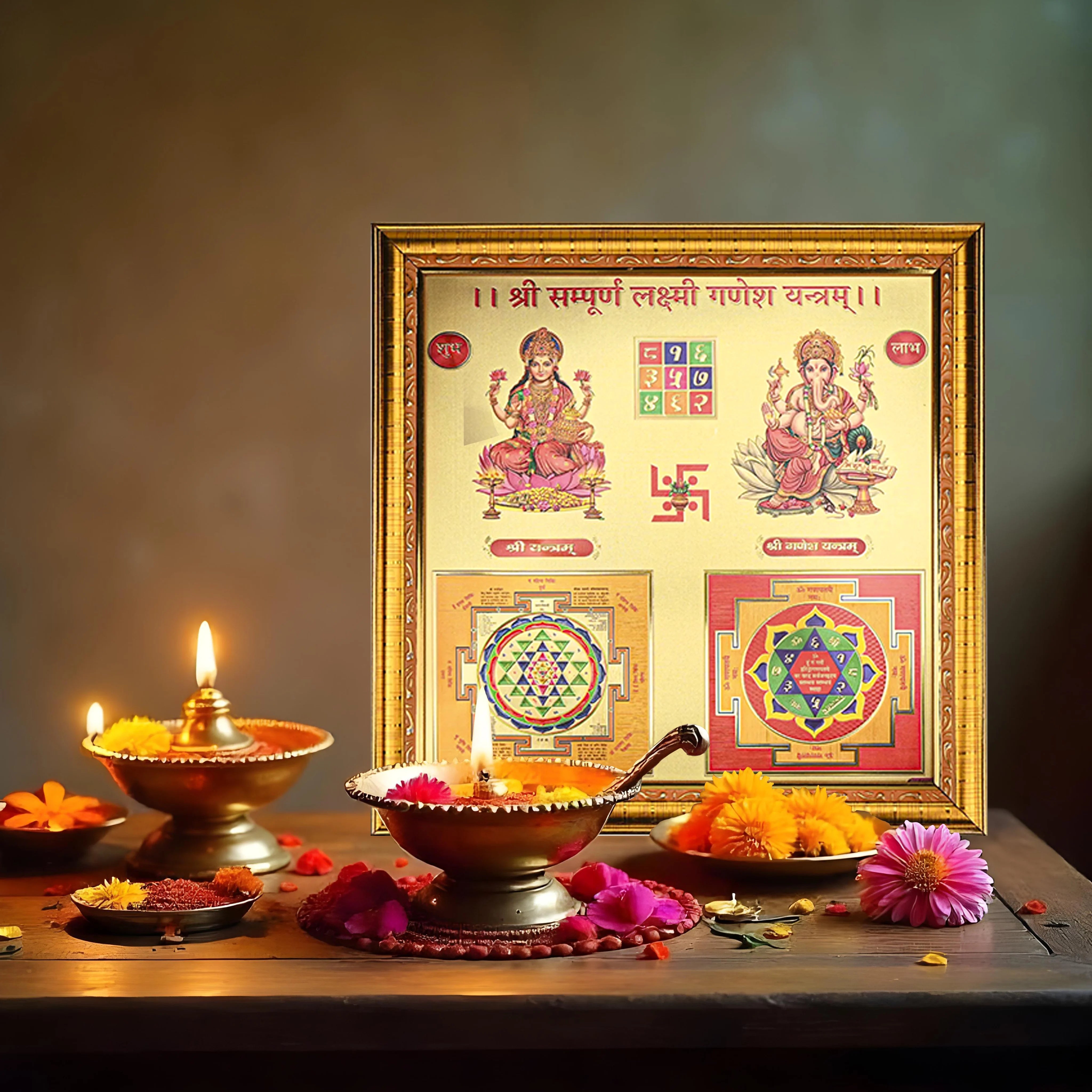 Laxmi Ganesh Yantra (Big)