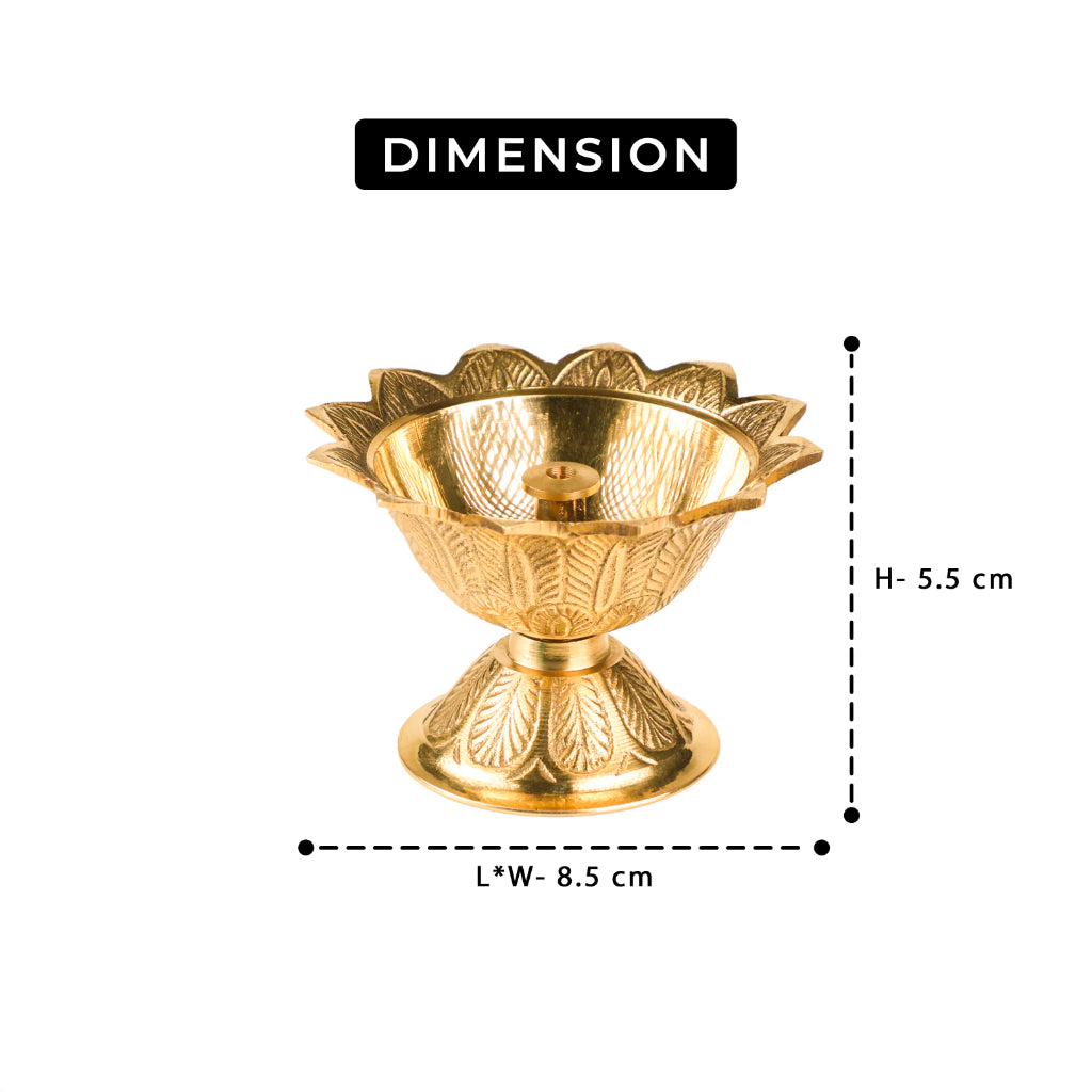 Kuber Brass Diya