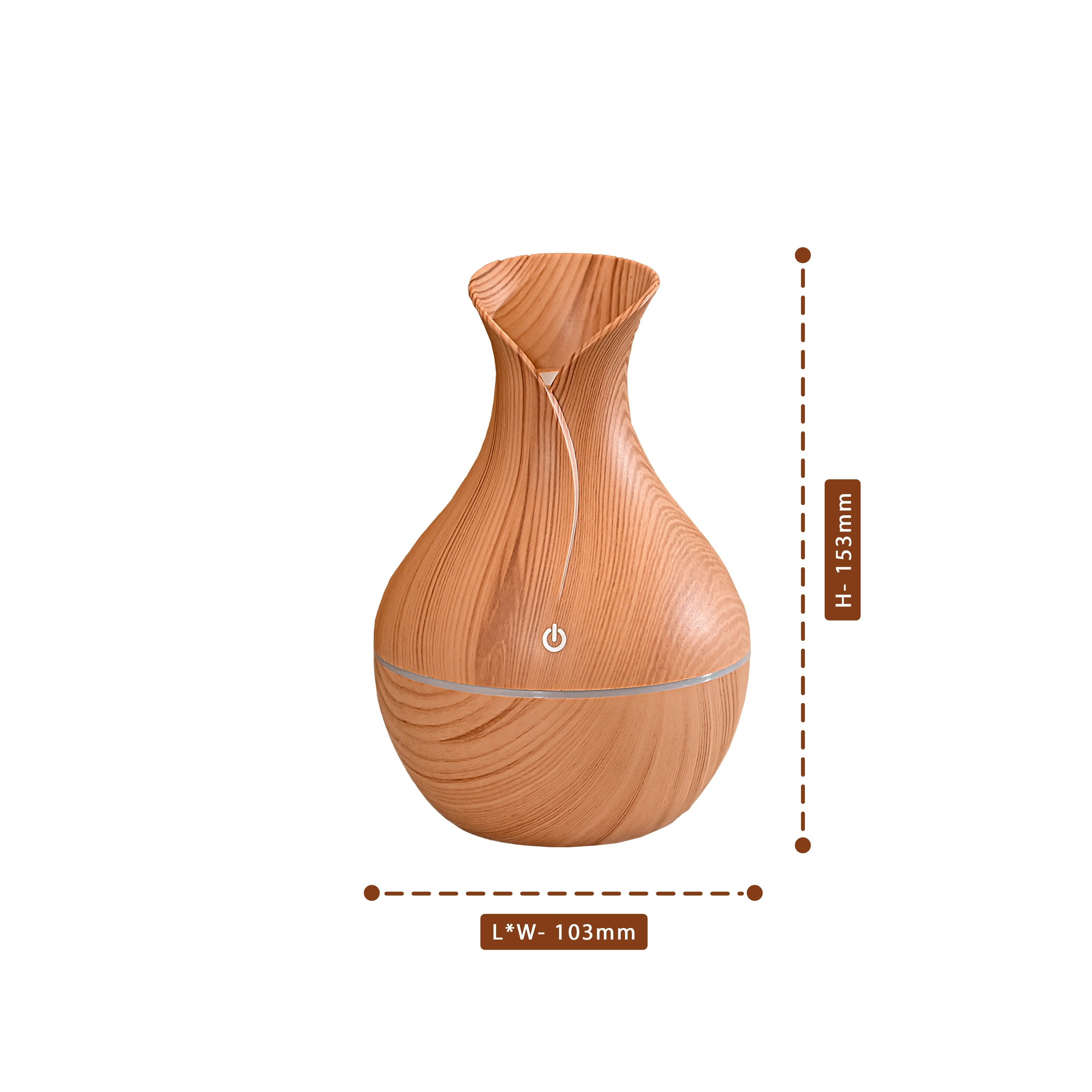 Ultrasonic Aroma Humidifier (with color-changing LED)