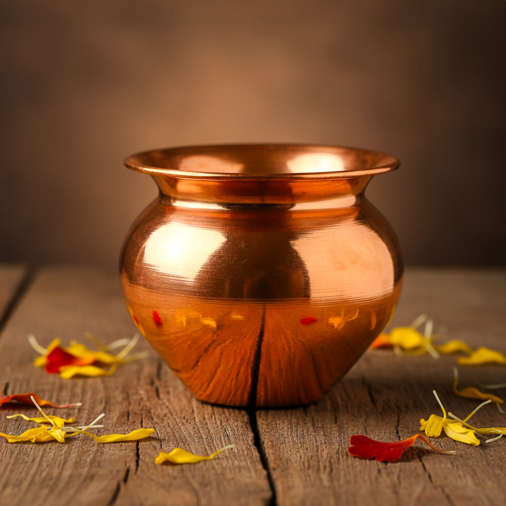 Pure Copper Kalash Lota