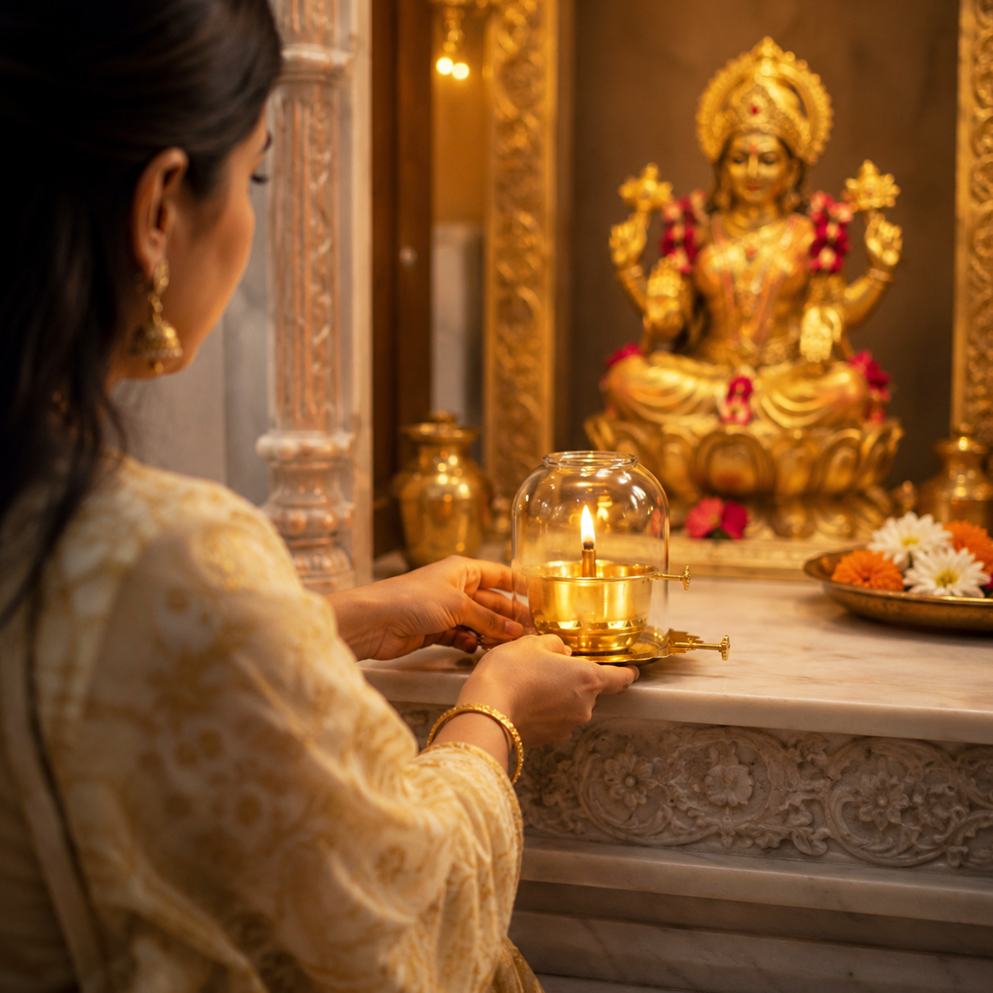 Divine Brass Akhand Jyot